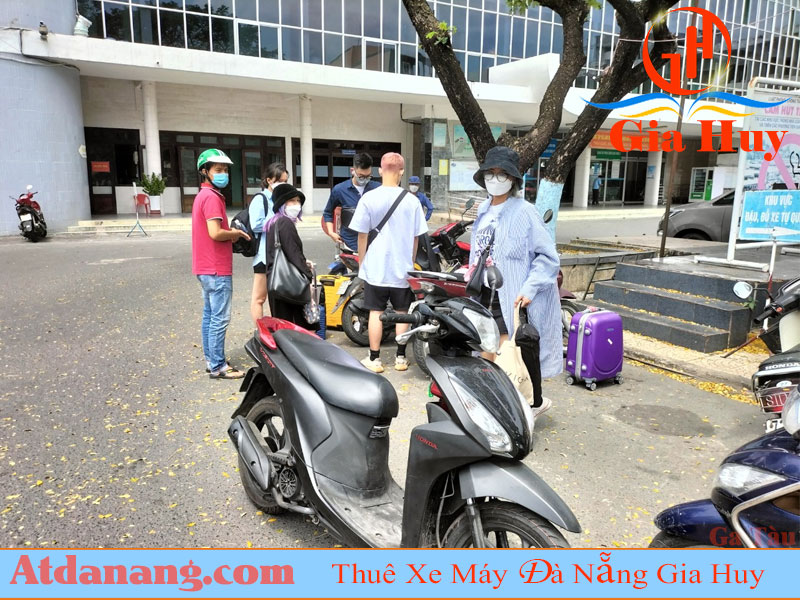 Thuê xe máy giao tận nơi Ga Đà Nẵng