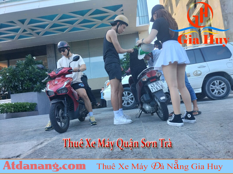 Thuê xe máy quận Sơn Trà Đà Nẵng
