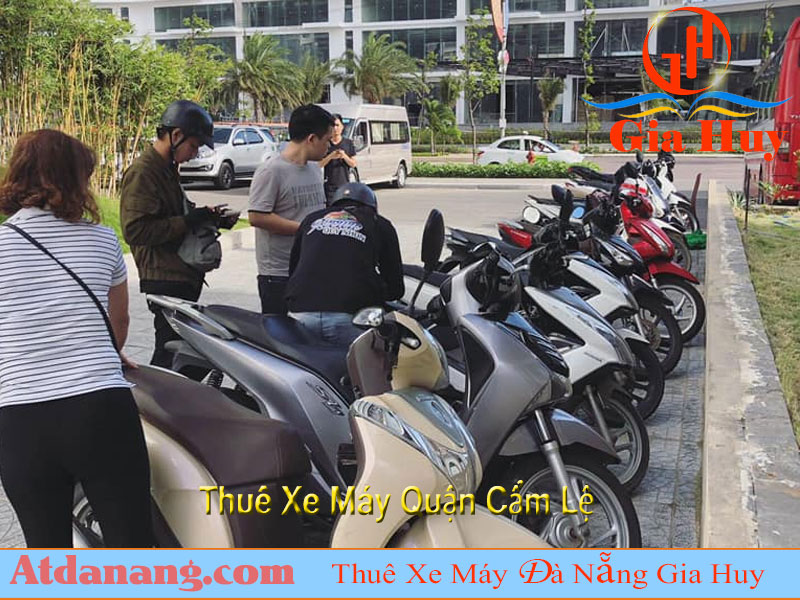 Thuê xe máy quận Cẩm Lệ